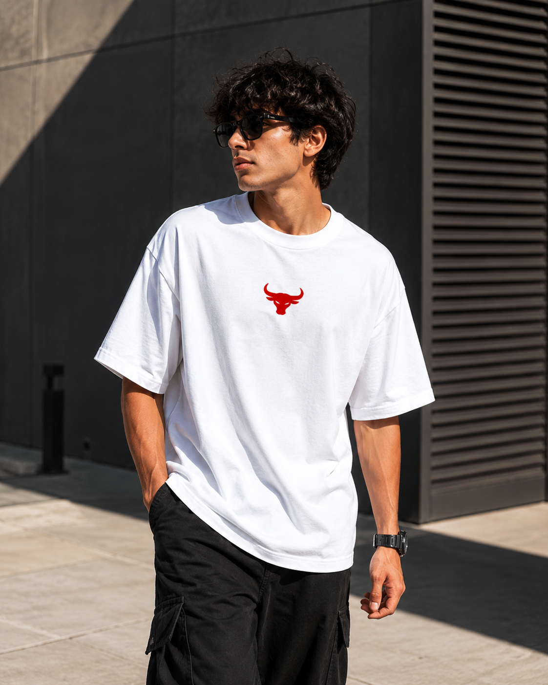 I'm A Bull | Premium Oversized T-Shirt – White